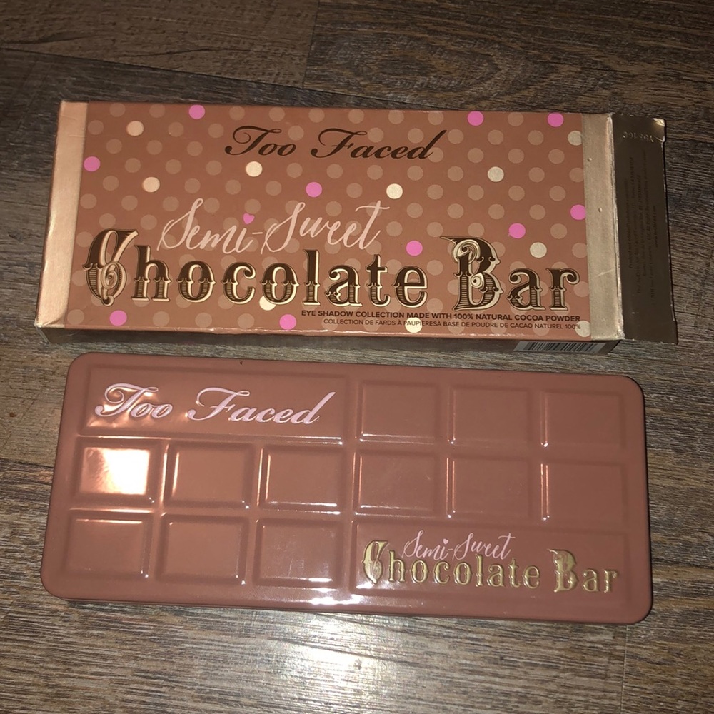 NEW semi sweet chocolate bar palette